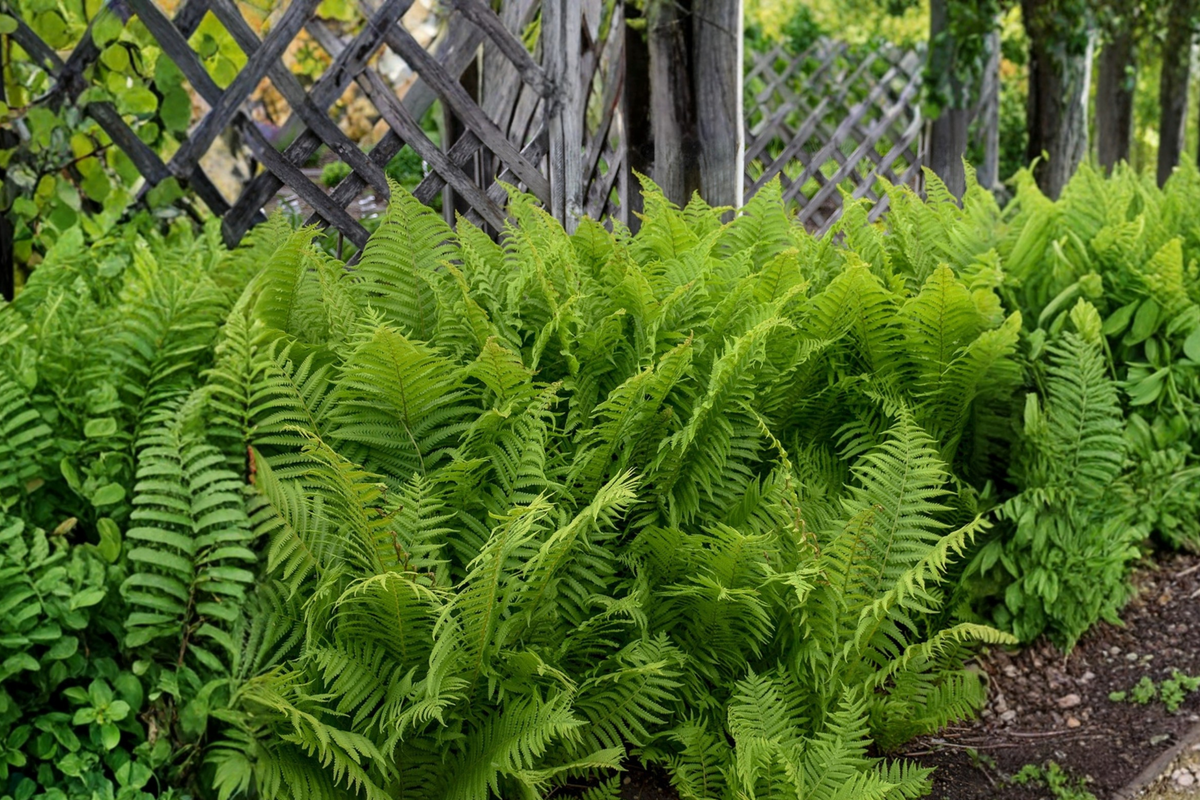 Ostrich Fern Roots - 3 Bare Root Plants - Matteuccia struthiopteris - Native Woodland Perennial for Shade Garden - Organically Grown