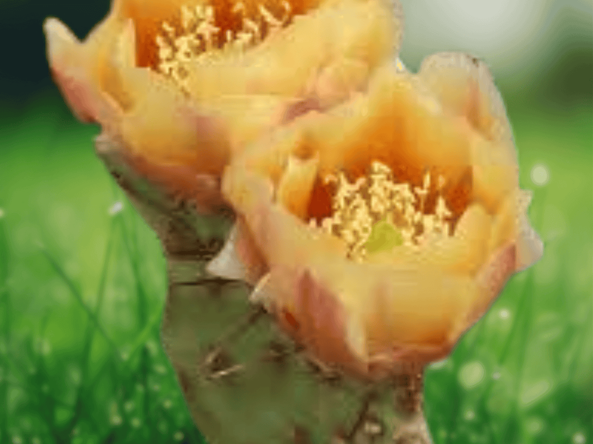 10 Seeds Opuntia phaeacantha Prickly Pear Hardy Cactus Desert Edible Fruit