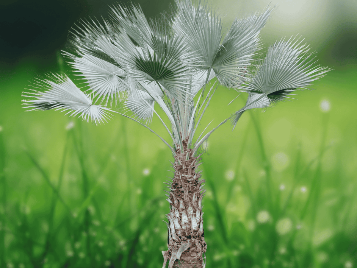 5 Seeds Brahea armata Blue Hesper Palm Ornamental Tropical Landscape Tree