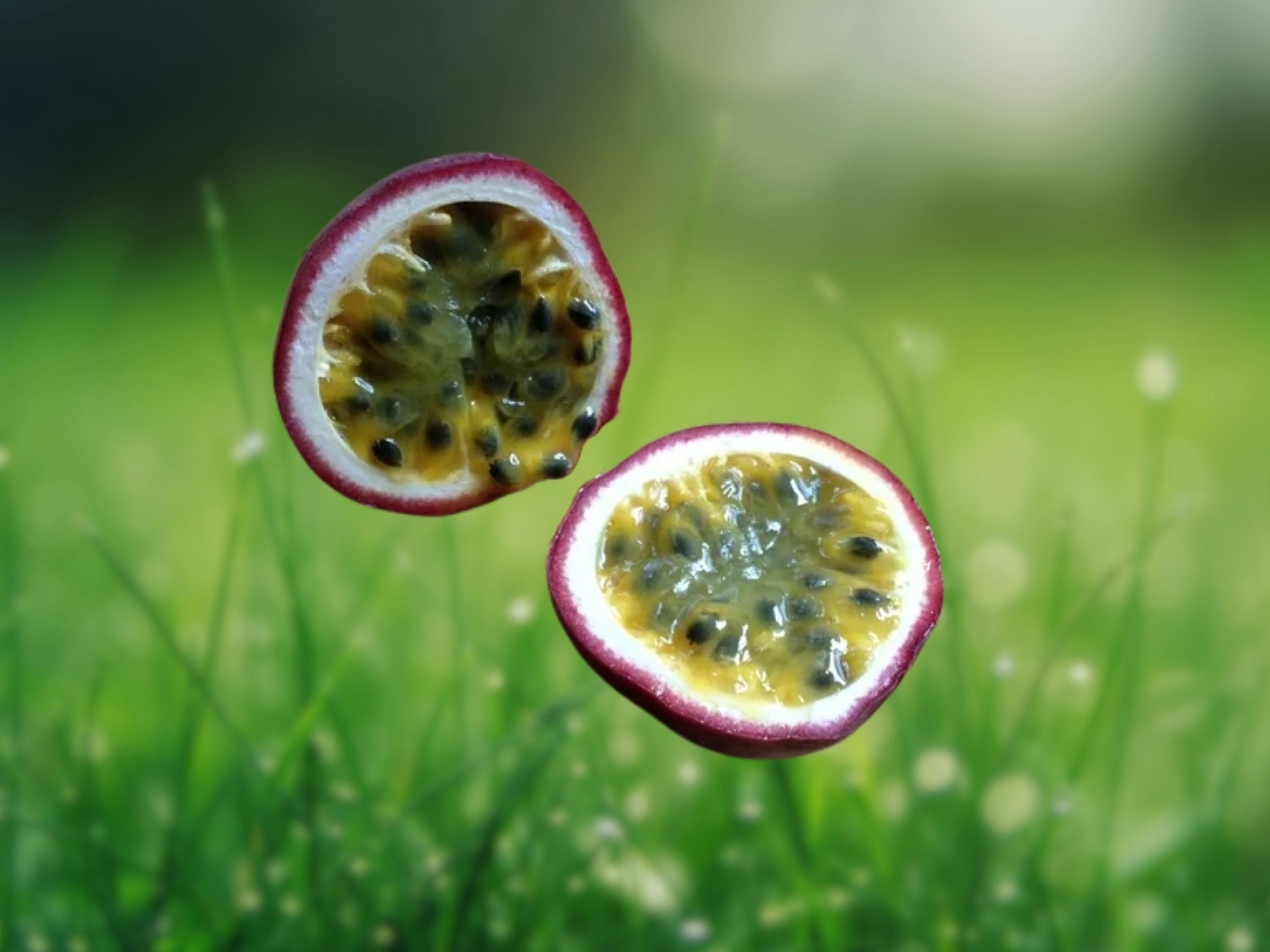 2 Live Plants Passiflora edulis 'Possum Purple' Passion Fruit Vine