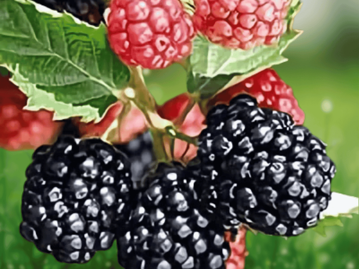 10 Live Plant Ouachita Thornless Blackberry Starter Plug Rubus