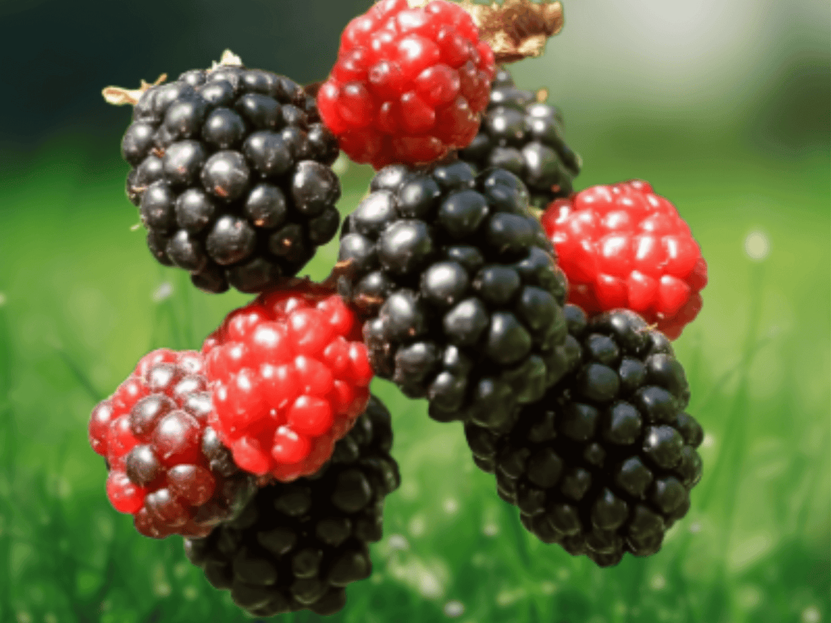 3 Live Plant Apache Thornless Blackberry Starter Plug Rubus fruticosus