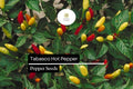 Tabasco Hot Pepper Seeds - Medium-Hot Non-GMO Heirloom Pepper Seeds (250mg)