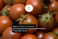 30 Black Cherry Tomato Seeds – Sweet Heirloom Variety for Planting