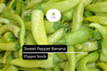 Sweet Banana Pepper Seeds – Mild, Productive Variety (30 Seeds)