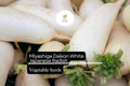 Miyashige Daikon Radish Seeds – 100 White Japanese Radish Seeds for Planting