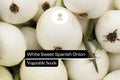 200 White Sweet Spanish Onion Seeds – Allium cepa, Large Mild Bulbs for Cooking