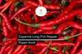 30 Cayenne Long Thin Pepper Seeds – Capsicum annuum Spicy Chili for Cooking & Drying