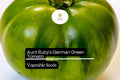 30 Aunt Ruby's German Green Tomato Seeds - Heirloom Beefsteak, Sweet & Tangy