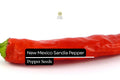 25 Sandia Pepper Seeds – Heirloom New Mexico Chile, Mild-Medium Heat