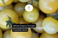 White Cherry Tomato Seeds - Heirloom Solanum Lycopersicum (15 Seeds)