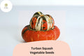 25 Turban Squash Seeds - Heirloom Winter Squash, Edible & Decorative