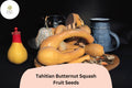 Tahitian Butternut Squash Seeds – 25 Heirloom Winter Squash Seeds for Planting