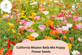 200 California Mission Bells Poppy Seeds - Vibrant Mix for Garden Planting