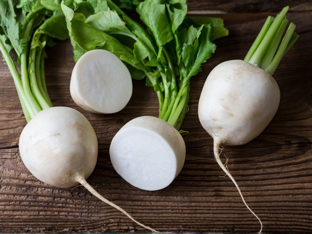 Seven Top Turnip Seeds – 500 Heirloom Southern Greens Garden Seeds