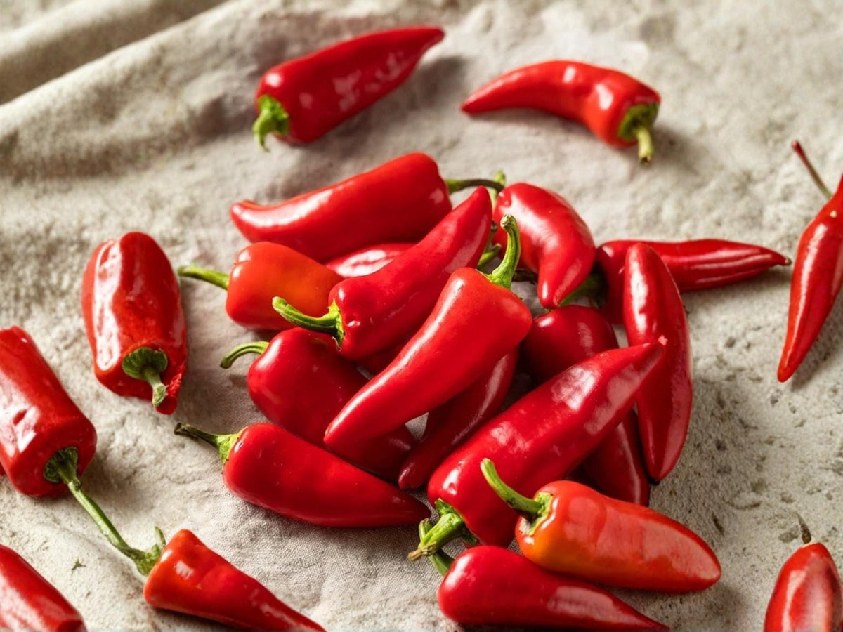 Fresno Chile Pepper Seeds – Medium Hot Red Chili Heirloom – 25 Seeds