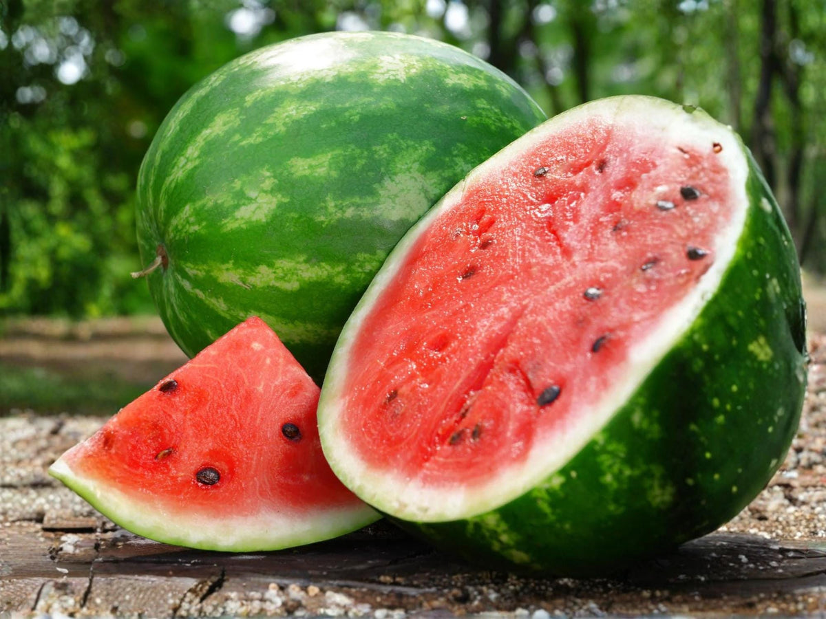 Crimson Sweet Watermelon Seeds – Heirloom Sweet Red Flesh Melon – 10 Seeds