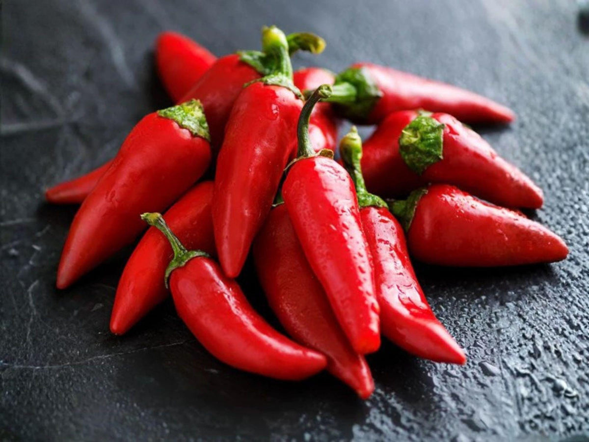 Fresno Chili Pepper Seeds – 25 Hot Red Garden Seeds for Planting