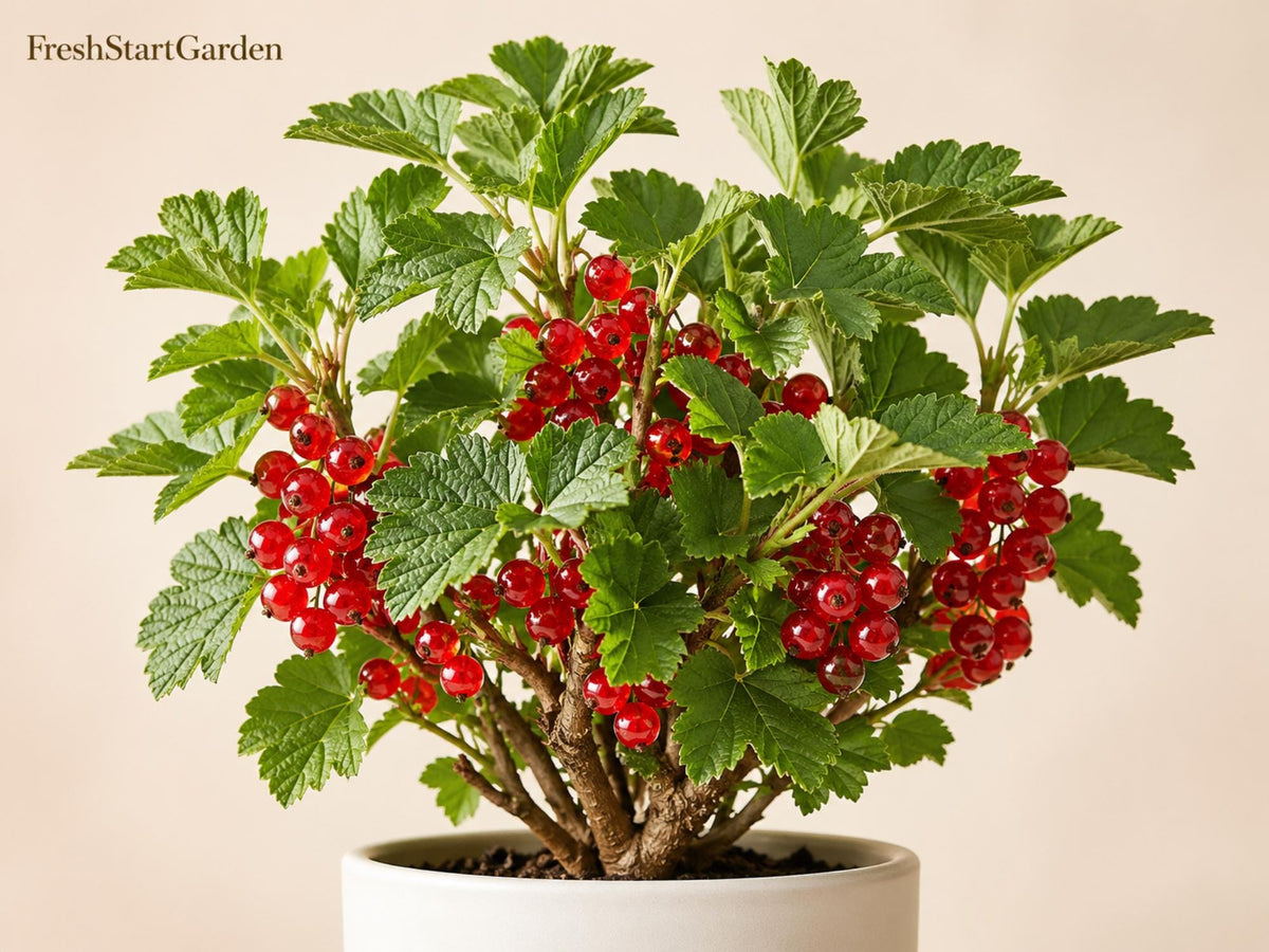 1 Red Currant Plant 6-12" Bare Root Edible Berry Shrub