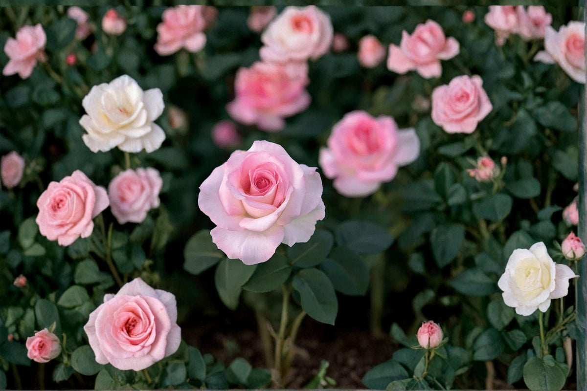 Pink Promise Rose 3 Cuttings - Rosa hybrid Live Plant Cuttings for Propagation