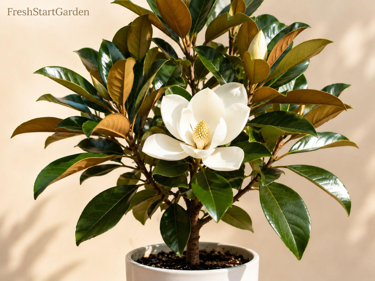 1 Southern Magnolia Bare Root Tree 12-18 Inches Magnolia grandiflora Fragrant Evergreen