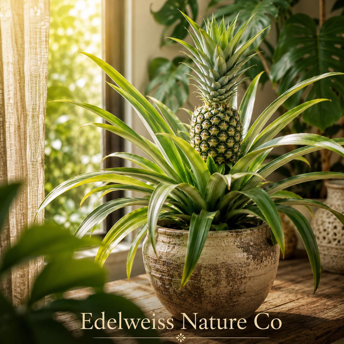 Florida Special Pineapple Starter Plant | Tropical Fruit Live Plant