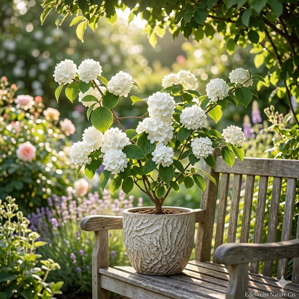Japanese Snowball Viburnum Plant 12-24" Bare Root Ornamental Shrub