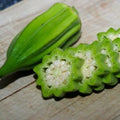 Okra Seeds 25 Pack "Star of David" Heirloom Big Okra Vegetable Seeds - Non-GMO, Old Fashioned Variety